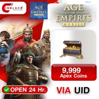 Age of Empires Mobile (GL) - 9999 Apex Coins 99.99$ Top up UID By Inblack Open 24 hr.