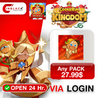 Cookie Run: Kingdom - Any PACK 27.99$ Top up via LOGIN By Inblack Open 24 hr.