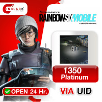 Rainbow Six Mobile (GL) - 1350 Platinum 19.99$ Top up UID By Inblackm Open 24 hr.