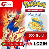 Pokemon TCG Pocket - 500 Gold / 190 Unpaid Gold 99.99$ Top Up Via Login By Inblackm open 24 hr.