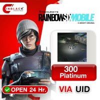 Rainbow Six Mobile (GL) - 300 Platinum 4.99$ Top up UID By Inblackm Open 24 hr.