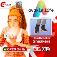Avakin Life - Drop Science Heartbreaker Sneakers Top up Via Web Shop By Inblackm Open 24 hr.