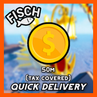 Fisch 50M ( Tax Covered ) / Via Booth I Instant Delivery