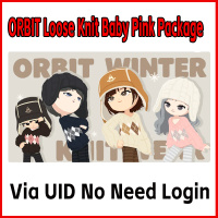 ORBIT Loose Knit Baby Pink Package（Via UID No Need Login/No need Password）