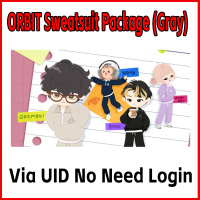 ORBIT Sweatsuit Package (Gray)（Via UID No Need Login/No need Password）