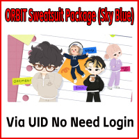 ORBIT Sweatsuit Package (Sky Blue)（Via UID No Need Login/No need Password）