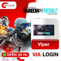 Rainbow Six Mobile (GL) - Viper 4.99$ Top up via LOGIN By Inblackm Open 24 hr.