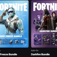 Fortnite Deep Freeze Bundle+Darkfire Bundle