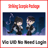 Striking Scorpio Package（Via UID No Need Login/No need Password）