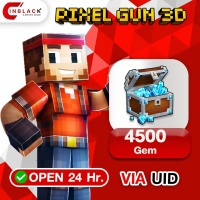 Pixel Gun 3D - 4500 Gem 99.99$ Top up UID By Inblack Open 24 hr.