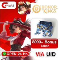 Honor of Kings - 8000+Bonus Token UID by Inblackm open 24 hr.