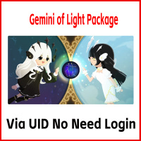Gemini of Light Package（Via UID No Need Login/No need Password）