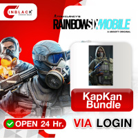 Rainbow Six Mobile (GL) - KapKan - Bundle 1.99$ Top up via LOGIN By Inblackm Open 24 hr.