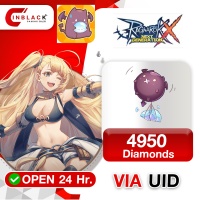Ragnarok X (SEA) - 4950 Diamonds Top up UID By Inblack Open 24 hr.