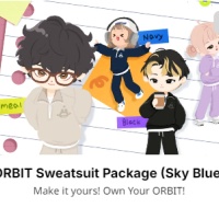 ORBIT Sweatsuit Package (Sky Blue)（Via UID No Need Login/No need Password）