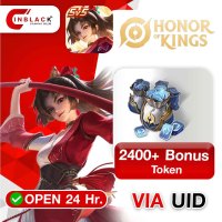 Honor of Kings -2400 + Bonus Toke UID by Inblackm open 24 hr.