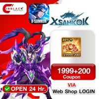 X-Samkok (GL) - 1999+200 Coupon 19.99$ Top Up Web Shop LOGIN By Inblackm Open 24 hr.