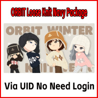 ORBIT Loose Knit Navy Package（Via UID No Need Login/No need Password）