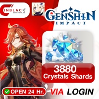 Genshin Impact (GL) - 3880 Crystals Shards Top up  Via Login by Inblackm open 24 hr.