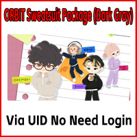 ORBIT Sweatsuit Package (Dark Gray)（Via UID No Need Login/No need Password）