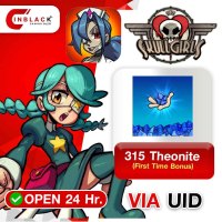 Skullgirls: Fighting RPG - 315 Theonite (First Time Bonus) Top up UID By Inblackm Open 24 hr.