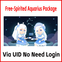 Free-Spirited Aquarius Package（Via UID No Need Login/No need Password）