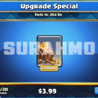 Clash Royale - 200k Gold Pack (LOGIN METHOD) **Need Email & Verification Code to login**