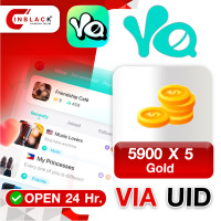 Yalla Live GL - 5900 X 5 Gold 249.99$ Top up UID By Inblackm Open 24 hr.