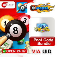 8 Ball Pool (GL) - Pool Coda Bundle 4.99$ Top up UID By Inblackm Open 24 hr.