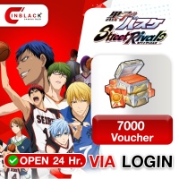 Kuroko's Basketball: SR - 7000 Voucher 99.99$ Top up Via LOGIN BY INBLACKM open 24 hr.