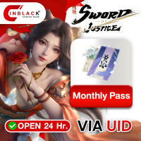 Sword of Justice (SEA) - Monthly Pass 4.99$ Top up UID By Inblackm Open 24 hr.