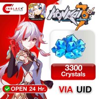 Honkai Impact 3 ASIA - 3300 Crystals  via UID by Inblackm open 24 hr.