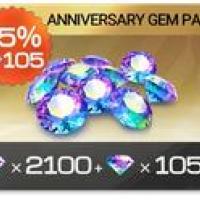 Racing Master SEA Top Up Anniversary Gem Pack (2100+1050), only need User ID