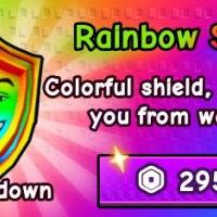 Escape Tsunami For Brainrots - Rainbow Shield [295R]