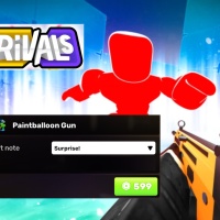 RIVALS - Paintballoon Gun (599R) !
