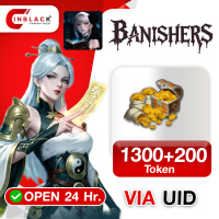 Banishers: Faiths Entwined - 1300+200 Token 199.99$ Top up UID By Inblackm Open 24 hr.