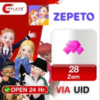 Zepeto (GL) - 28 Zem Top up UID By Inblackm Open 24 hr.