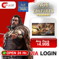 Age of Empires Mobile (GL) - Any Pack 14.99$ Top up Via Login By Inblack Open 24 hr.