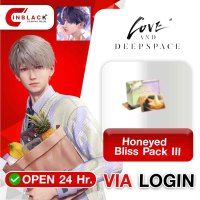 Love and Deepspace - Honeyed Bliss Pack III (4.99$) Top up via LOGIN By Inblack Open 24 hr.