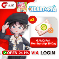 Heartopia (GL) - GAMG Full Membership 30 Day X 3 8.99$ Top up via LOGIN by Inblackm open 24 hr.