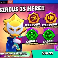 Brawl Stars - SIRIUS Bundle Pack (LOGIN METHOD) **Need Email & Verification Code to login**