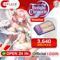 Twilight Chronicle: Idle RPG - 3640 (650+78 X 5) Voucher 499.99$ Top up Via Official LOGIN By Inblack Open 24 hr.