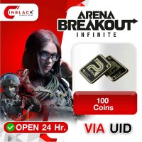 Arena Breakout: Infinite (GL) - 100 Coins 0.99$ Top up UID By Inblack Open 24 hr.