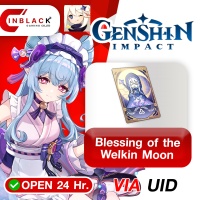 Genshin Impact (TH) - Blessing of the Welkin Moon Top up UID By Inblackm Open 24 hr.