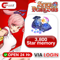 The Seven Deadly Sins : Origin - 3800 Star Memory 29.99$ Via Login by Inblackm open 24 hr.