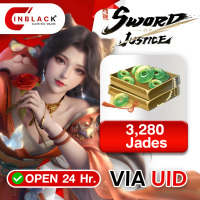 Sword of Justice (SEA) - 3280 Jades + Bonus  49.99$ (First Time X 2) Top up UID By Inblackm Open 24 hr.