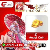 Idle Angels (GL) - 2 Angel Coin 1.99$ Top up UID  By Inblack Open 24 hr.