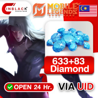 Mobile Legends: Bang Bang (Malaysia) - 716 Diamond Top up UID By Inblackm Open 24 hr.