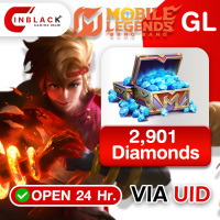 Mobile Legends: Bang Bang (GL) - 2901 Diamonds via UID by Inblackm open 24 hr.