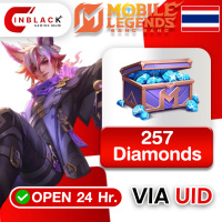 Mobile Legends: Bang Bang (TH) - 257 Diamonds Top up UID By Inblackm Open 24 hr.